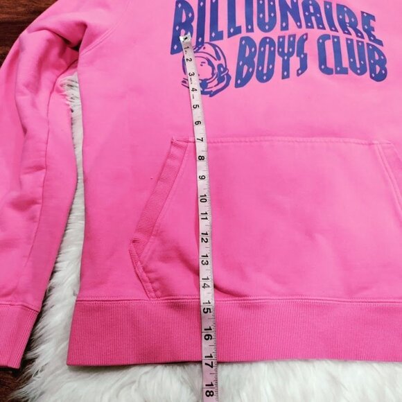 Billionaire Boys Club Pink Cotton Blend Hoodie Pullover Sweatshirt Men's XL - Picture 10 of 11